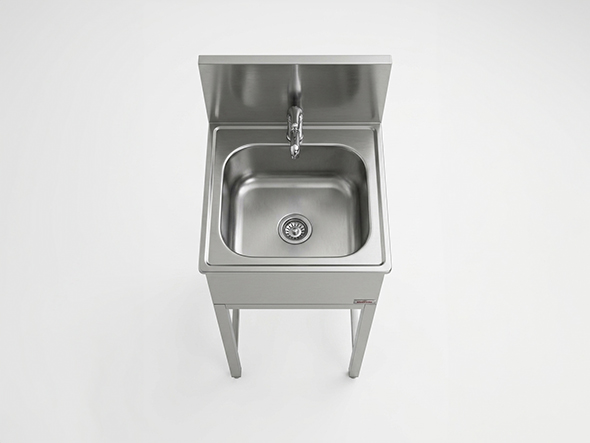 paslanmaz ayaklı lavabo